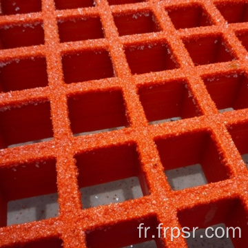 Panneau de revêtement de sol en plastique en plastique en plastique en fibre de verre